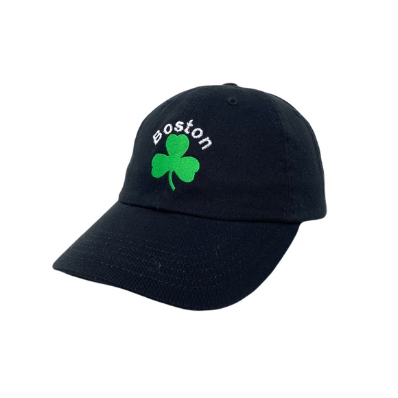 Unbranded Other - Boston Shamrock Slouch Dad Hat Strapback